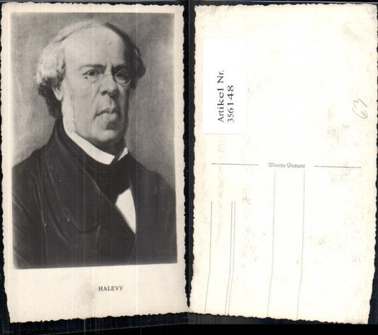 356148,Foto Ak Jacques Fromental Halevy Komponist