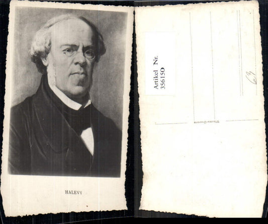 356150,Foto Ak Jacques Fromental Halevy Komponist