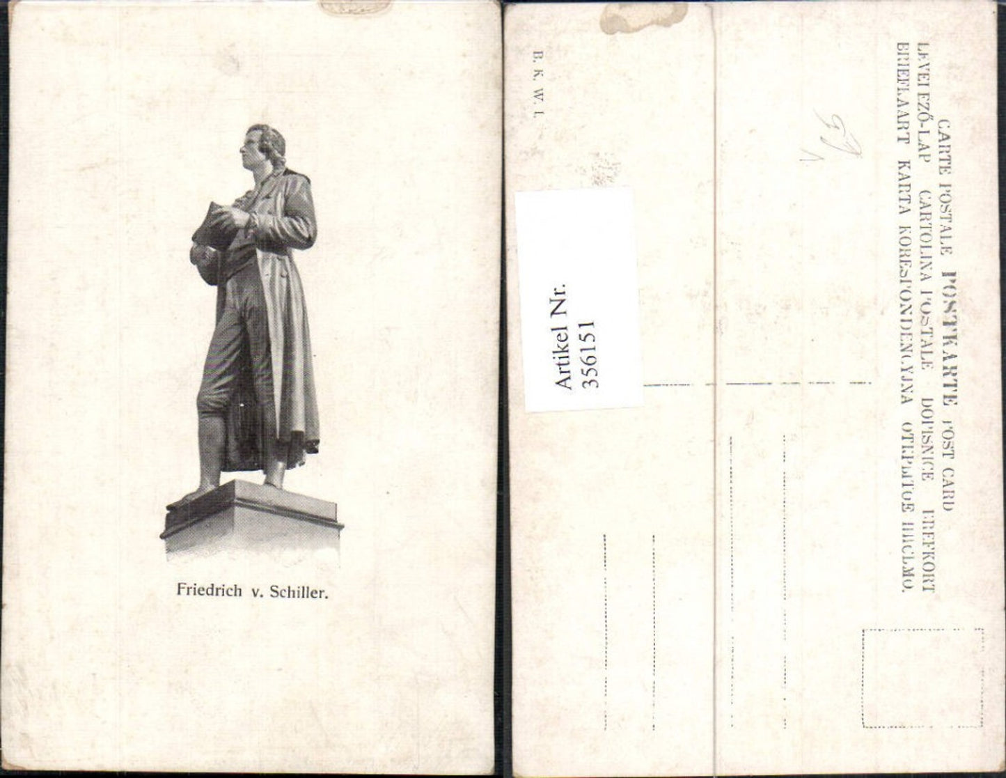 356151,Friedrich v. Schiller Statue pub B.K.W.I.