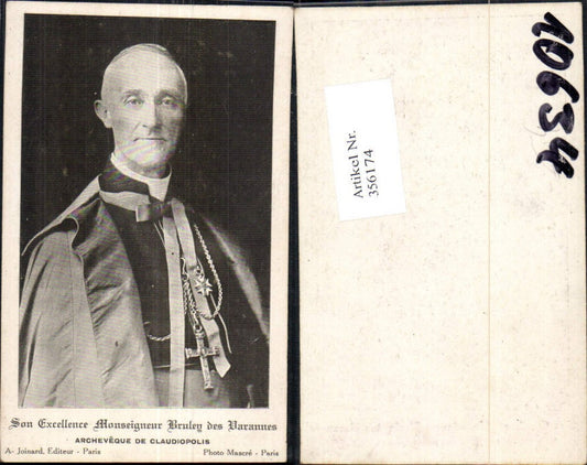 356174,Religion Son Excellence Monseigneur Bruley des Varannes
