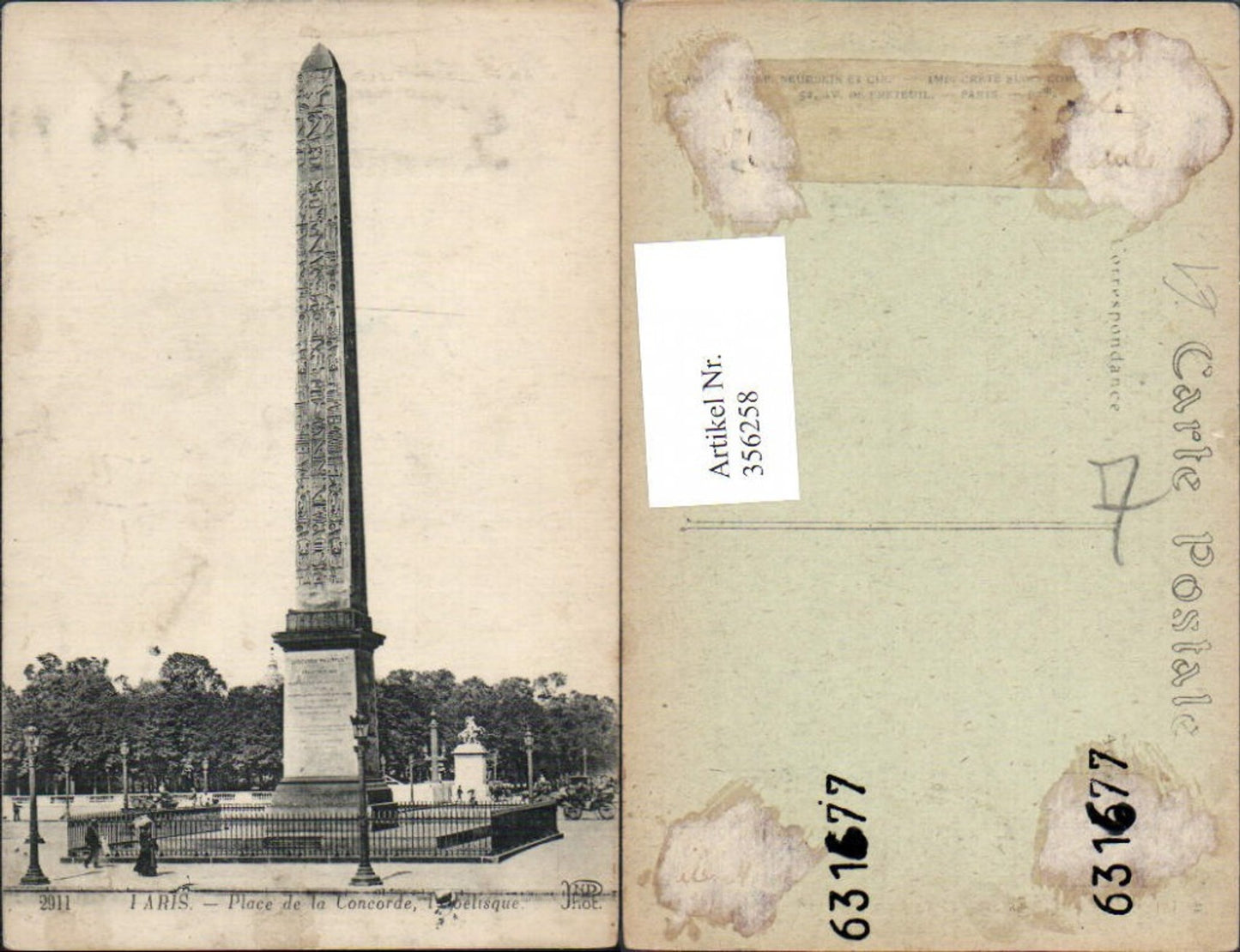 356258,Ile-de-France Paris Place de la Concorde L Obelisque Obelisk