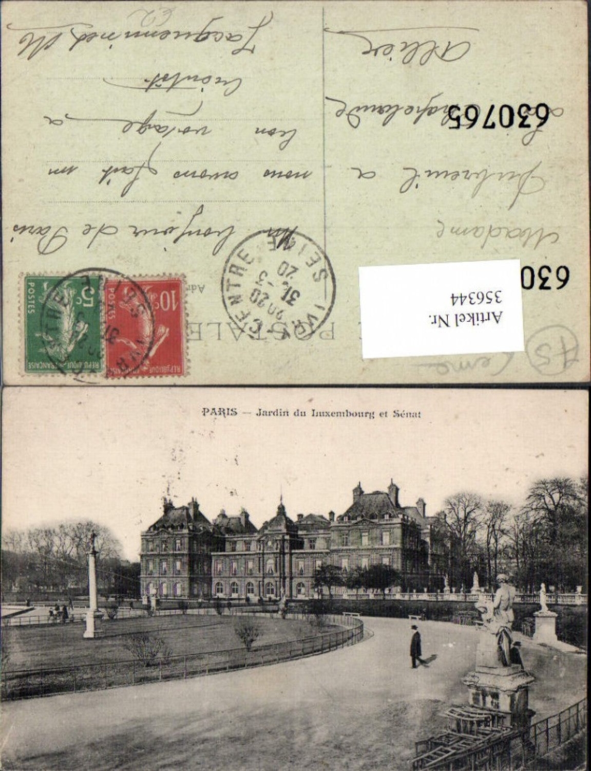 356344,Ile-de-France Paris Jardin du Luxembourg et Senat Park Schloss
