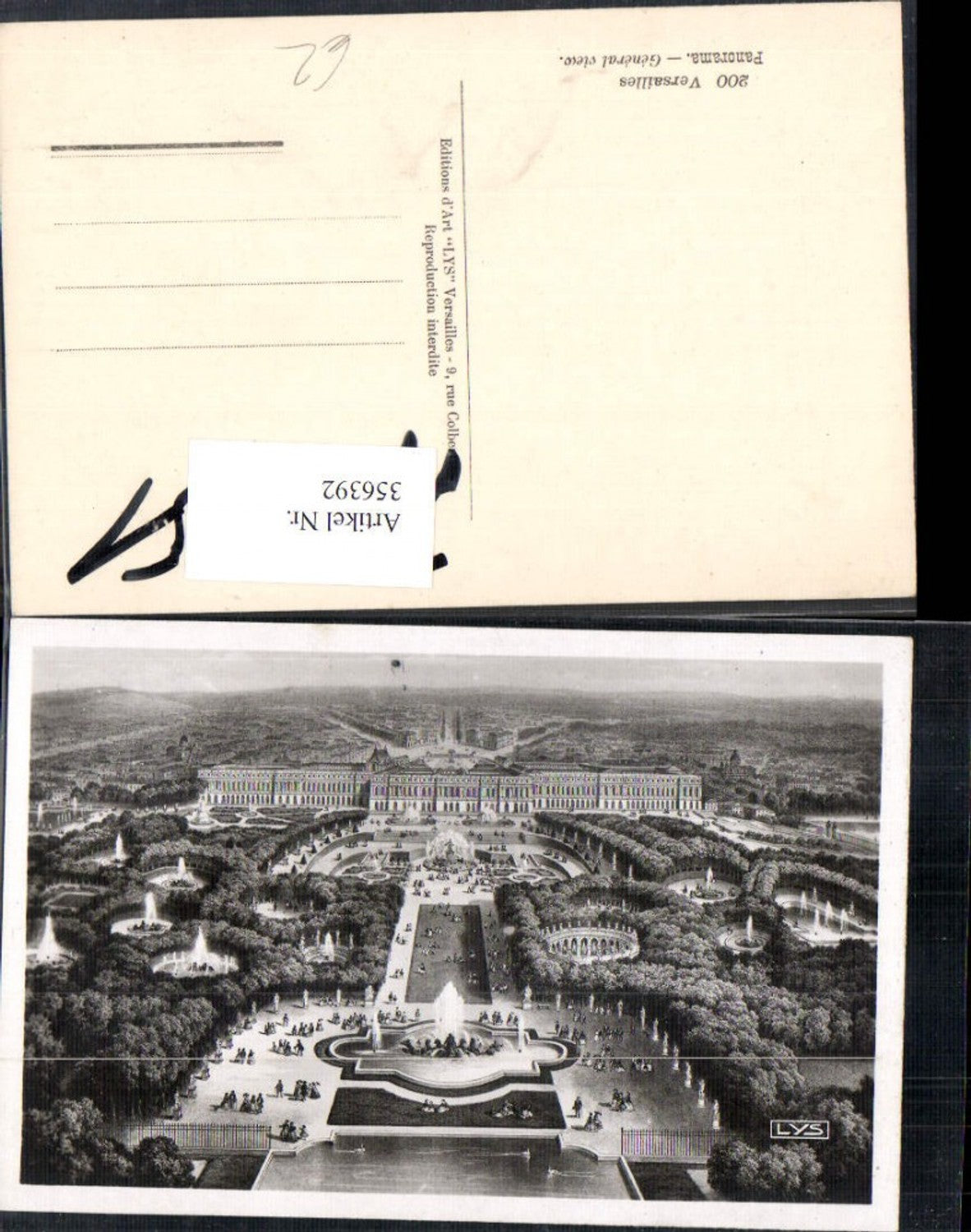 356392,Ile-de-Franche Yvelines Versailles Schloss Panorama