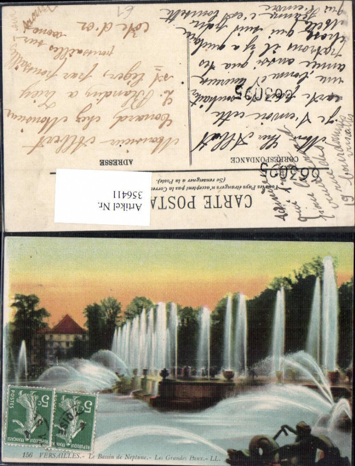 356411,Ile-de-Franche Yvelines Versailles Schloss Le Bassin de Neptune Les Grandes Eaux Brunnen Springbrunnen