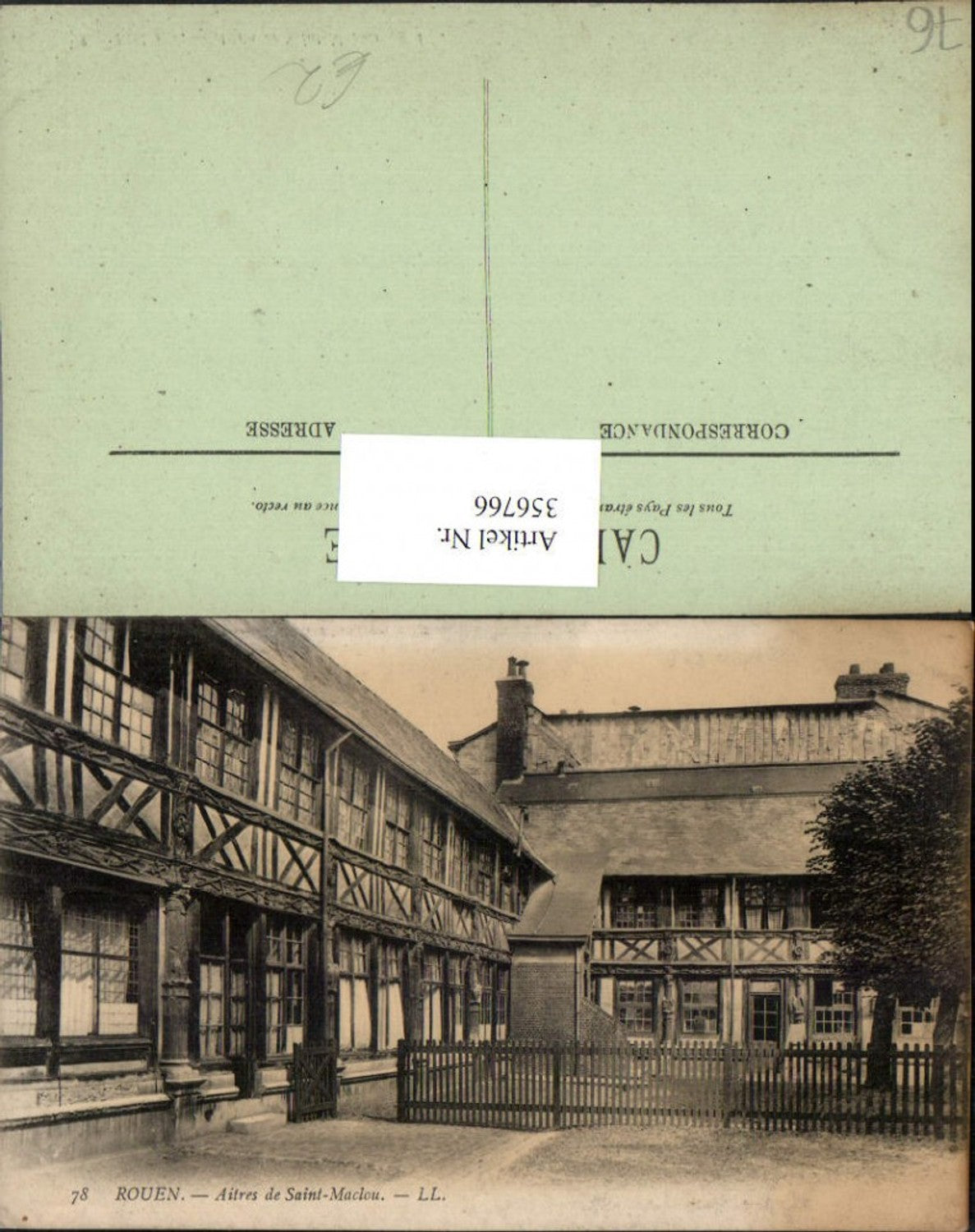 356766,Haute-Normandie Seine-Maritime Rouen Aitres de Saint-Maclou