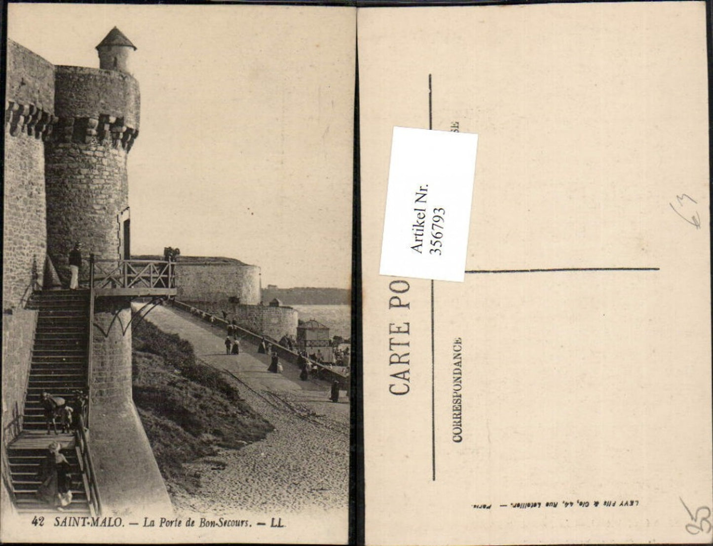 356793,Bretagne Ille-et-Vilaine Saint-Malo La Porte de Bon-Secours