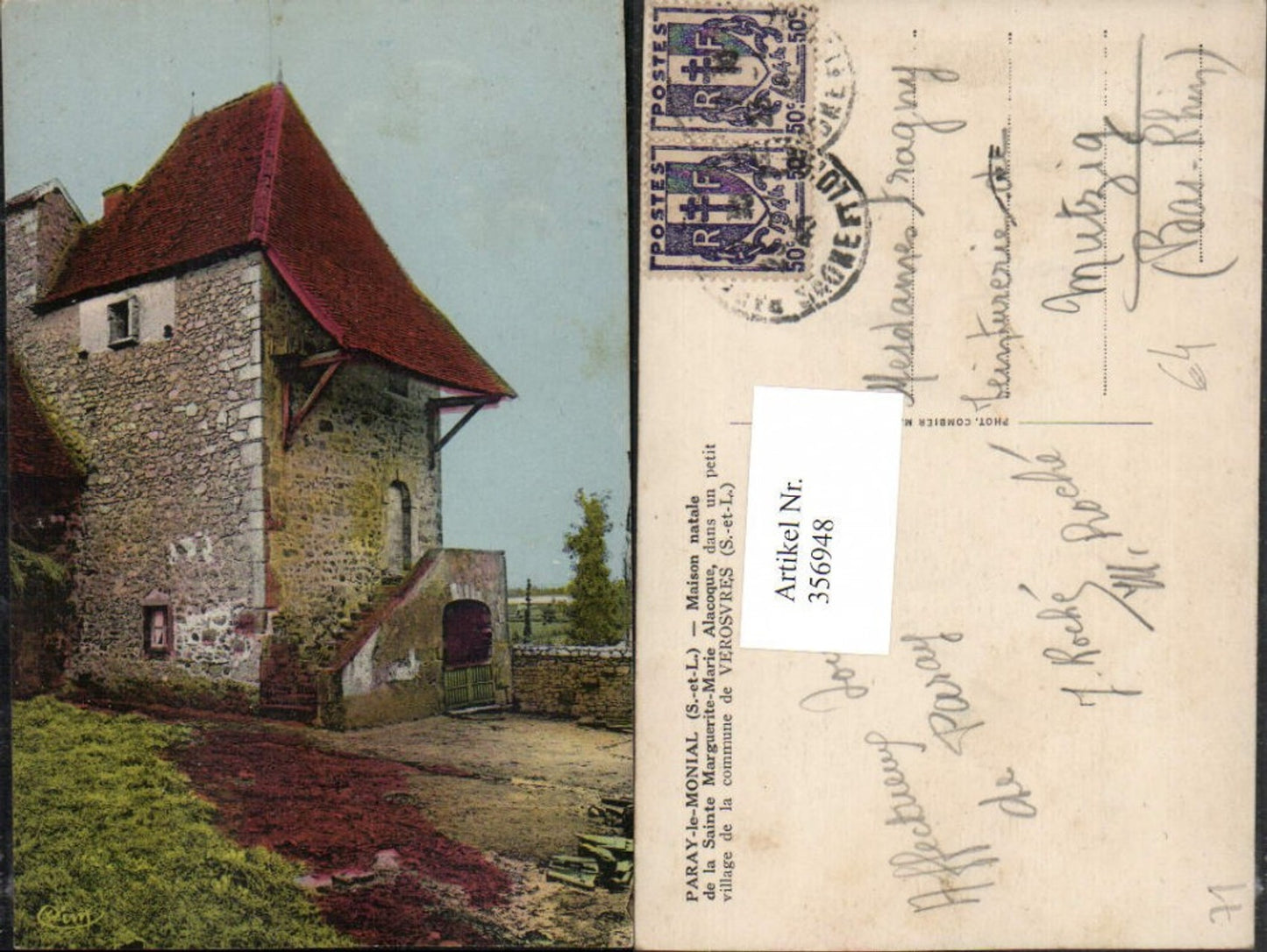 356948,Burgund Saone-et-Loire Paray-le-Monial Maison natale de Sainte Marguerite-Marie Alacoque