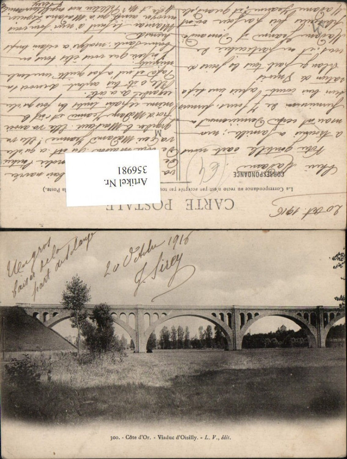 356981,Burgund Cote-Or Viaduc d'Oisilly Viadukt Brücke