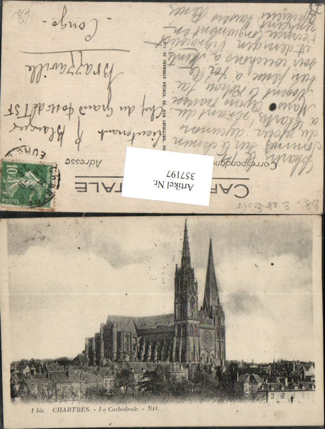 357197,Centre Eure-et-Loir Chartres La Cathedrale Kirche