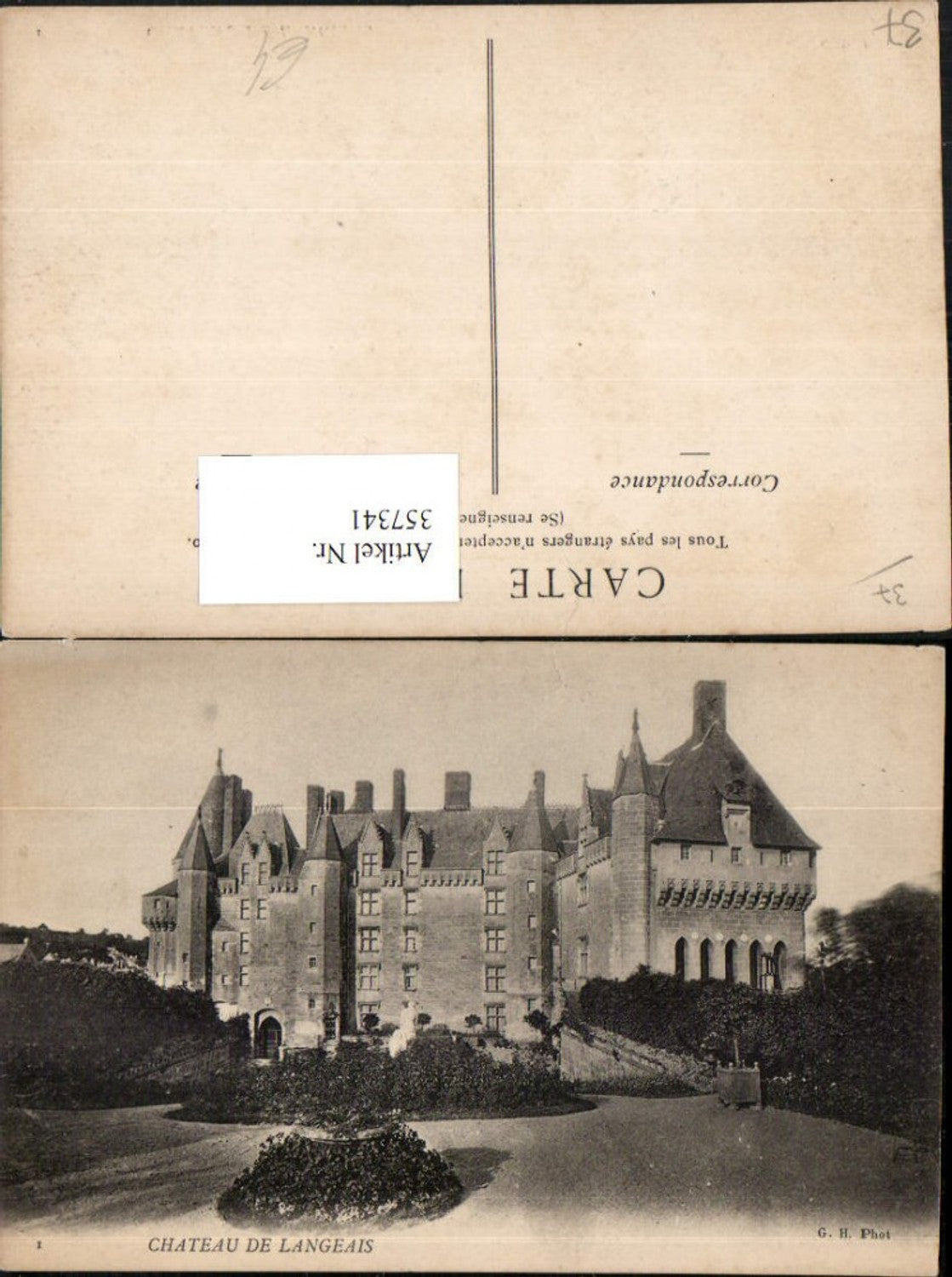 357341,Centre Indre-et-Loire Chateau de Langeais Schloss