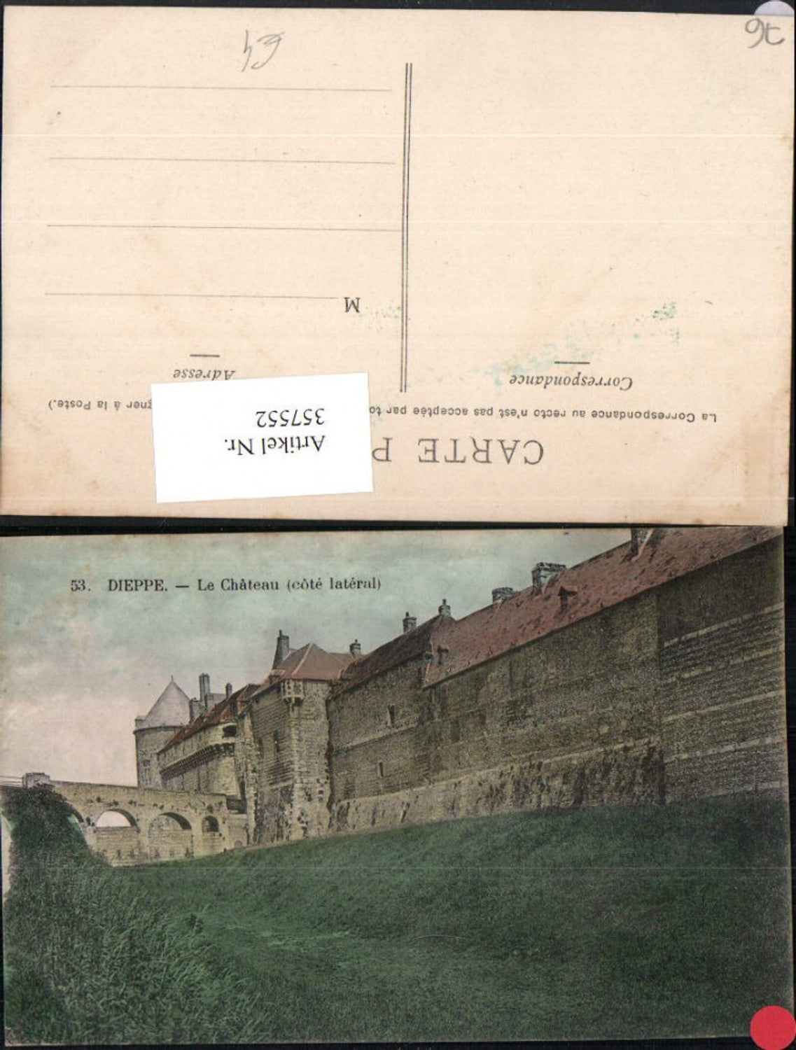 357552,Haute-Normandie Seine-Maritime Dieppe Le Chateau Schloss