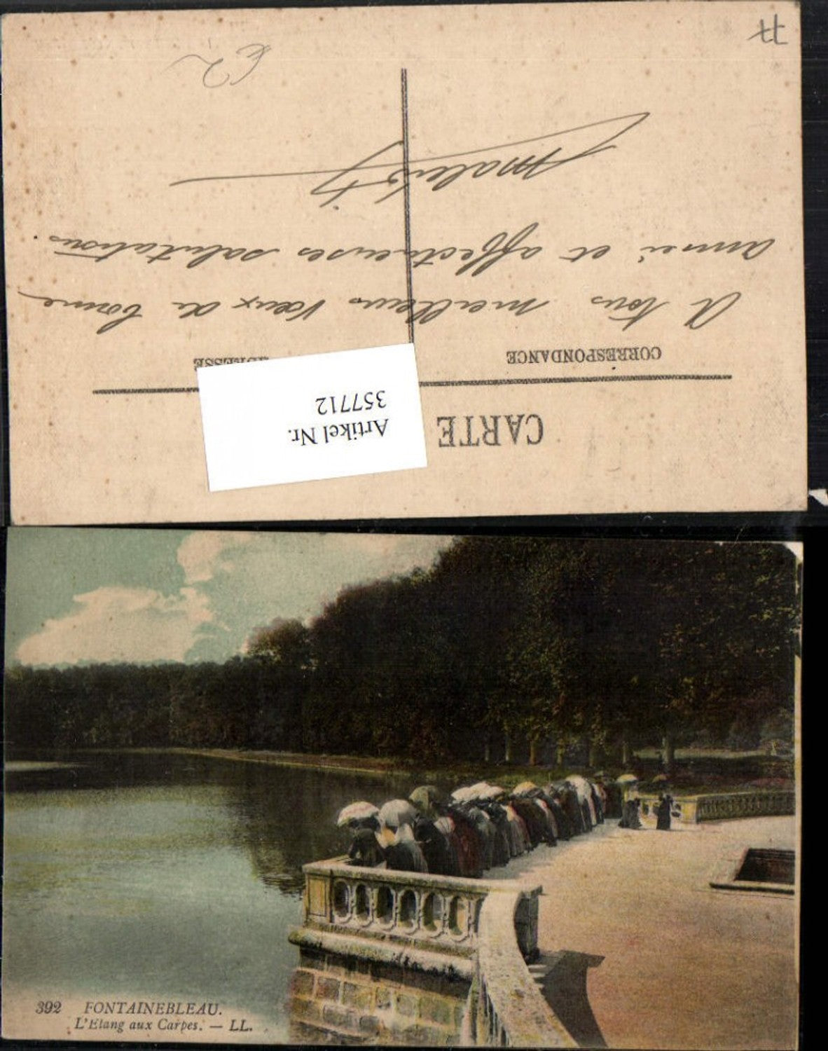 357712,Ile-de-France Seine-et-Marne Fontainebleau L'Etang aux Carpes See