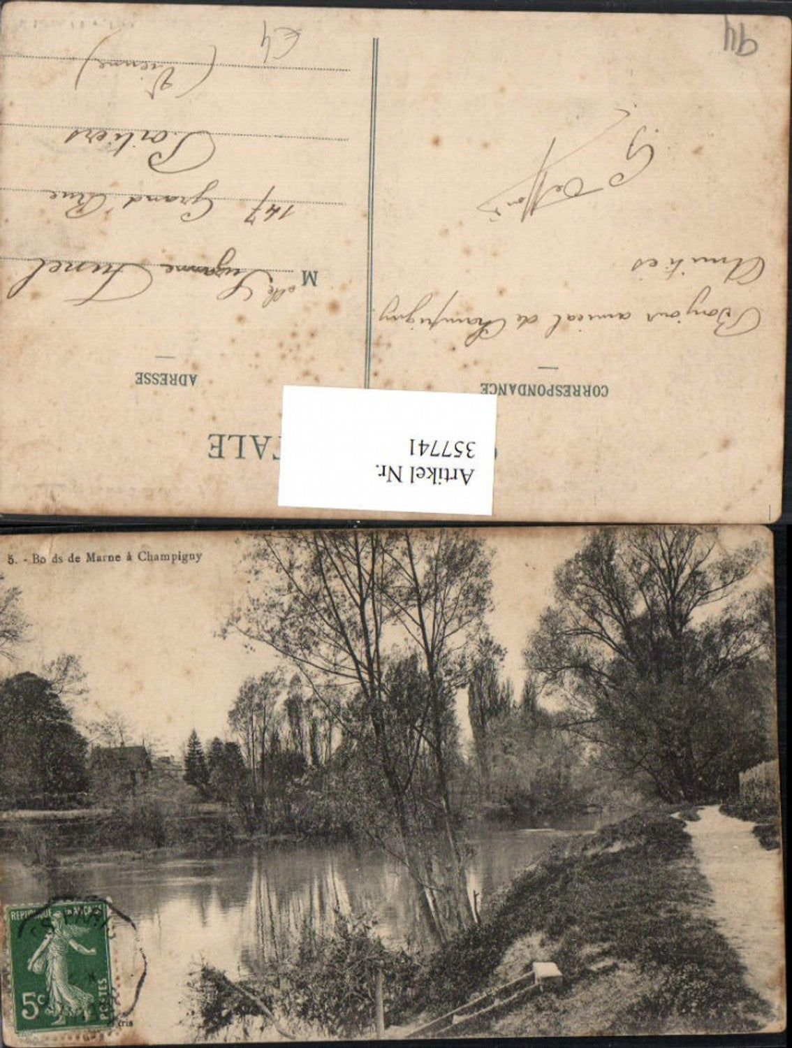 357741,Ile-de-France Val-de-Marne Bords de Marne a Champigny Fluss