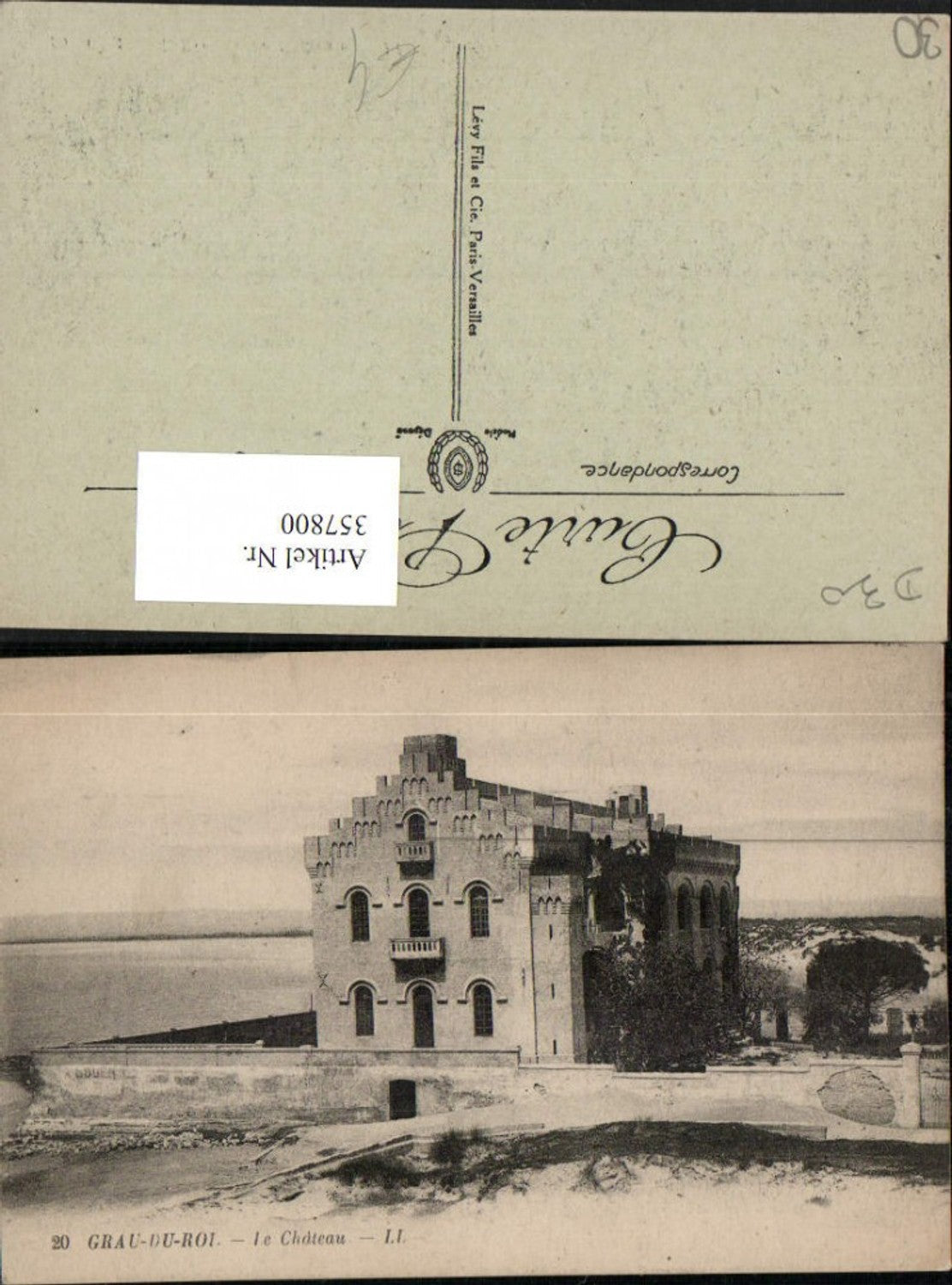 357800,Languedoc-Roussillon Gard Grau-du-Roi Le Chateau Schloss