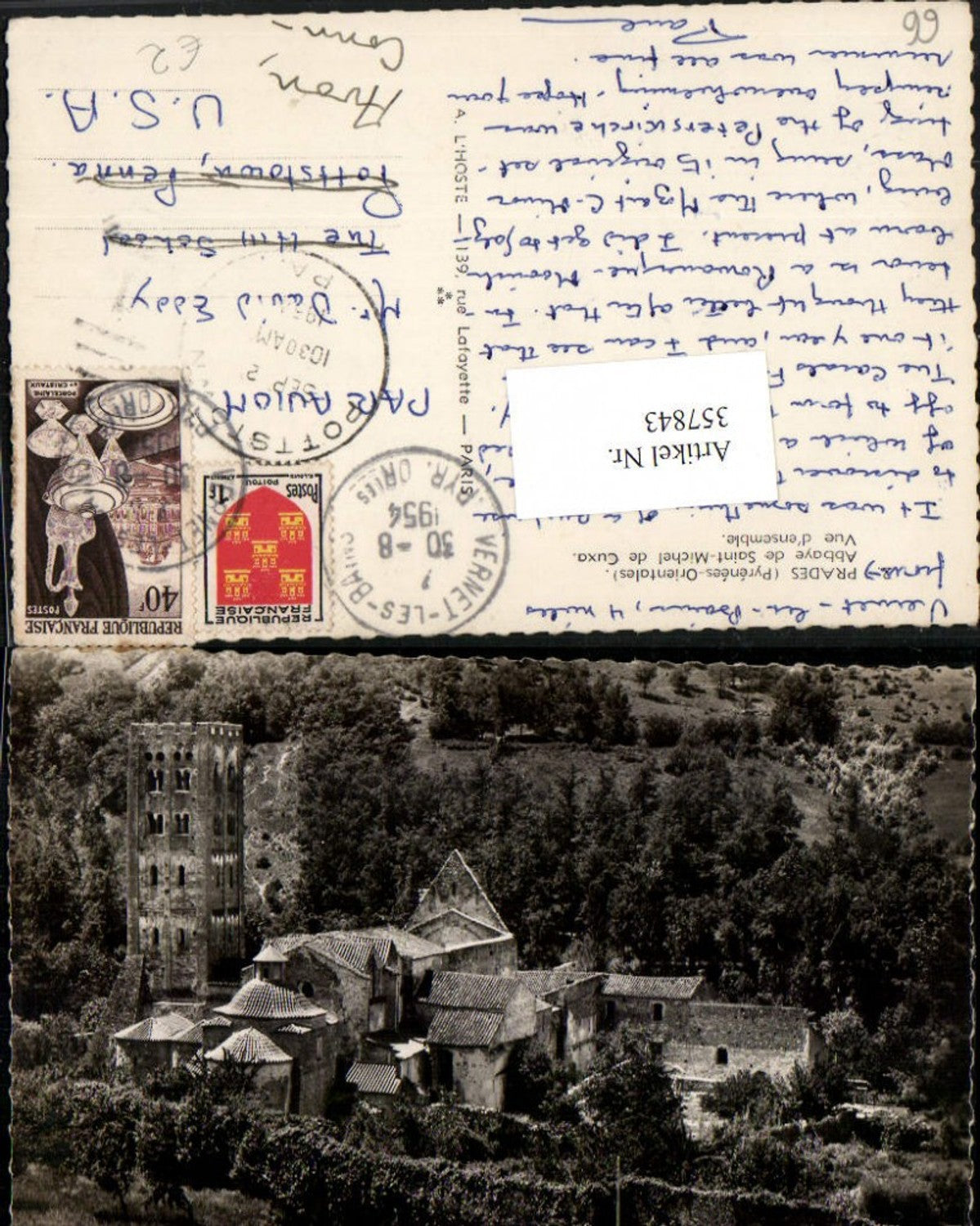 357843,Languedoc-Roussillon Pyrenees-Orientales Prades Abbaye Saint-Michel de Cuxa Abtei