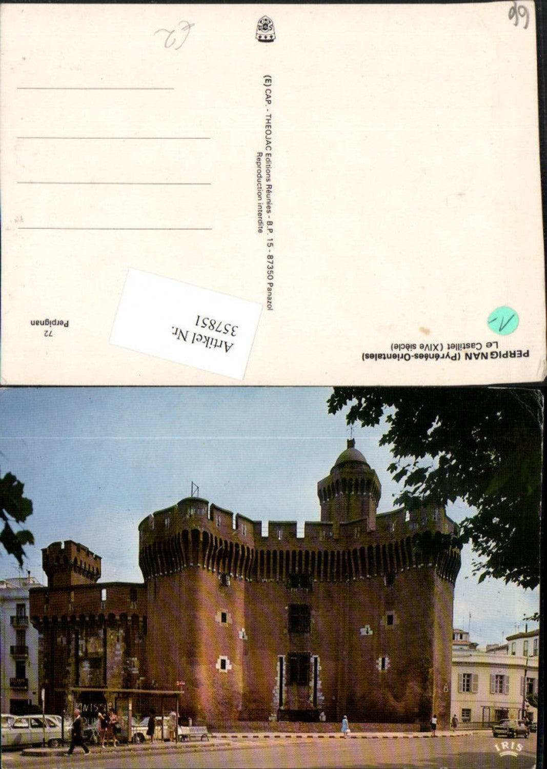 357851,Languedoc-Roussillon Pyrenees-Orientales Perpignan La Castillet Gefängnis Museum