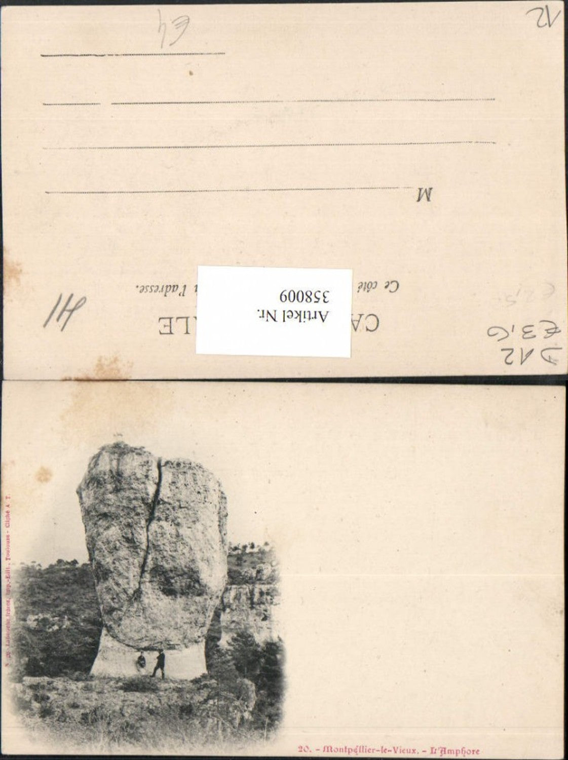 358009,Midi-Pyrenees Aveyron Montepllier-le-Vieux L'Amphore Felsen