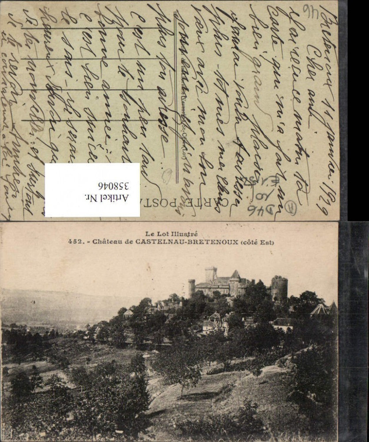 358046,Midi-Pyrenees Lot Chateau de Castelnau-Bretenoux Schloss