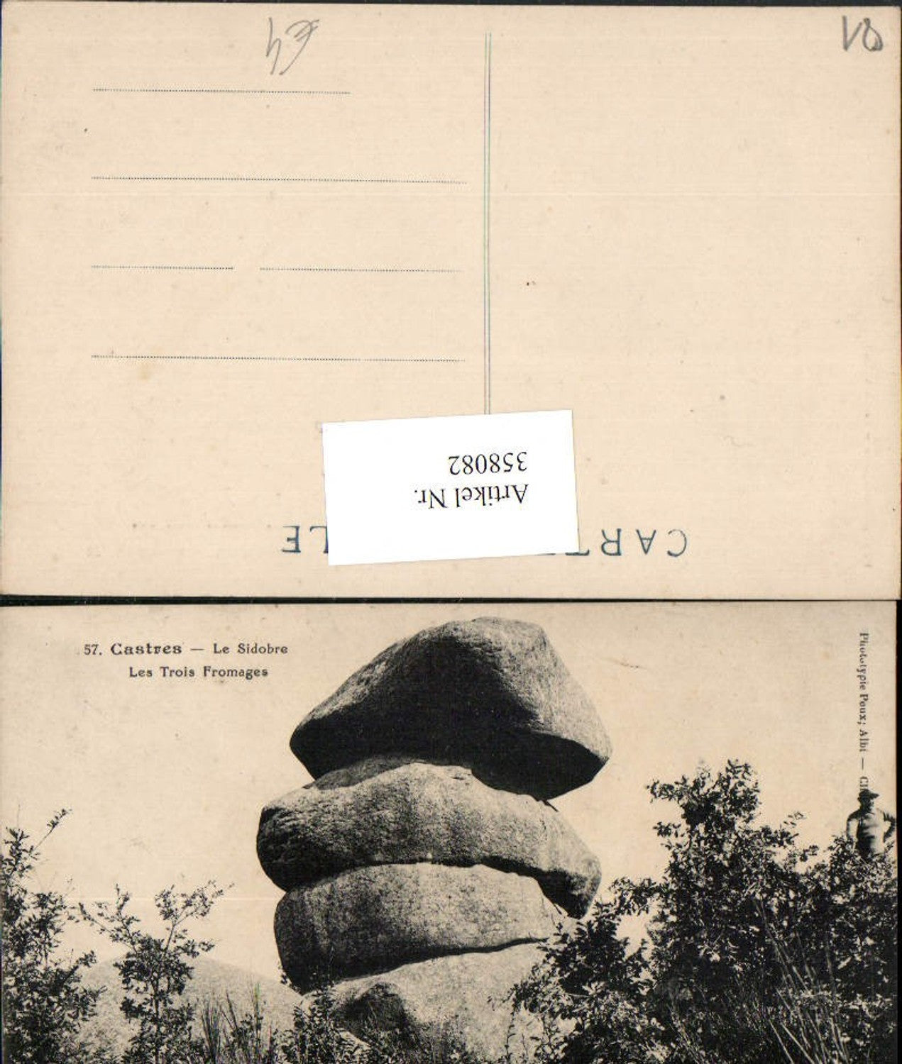 358082,Midi-Pyrenees Tarn Castres Le Sidobre Les Trois Fromages Felsen