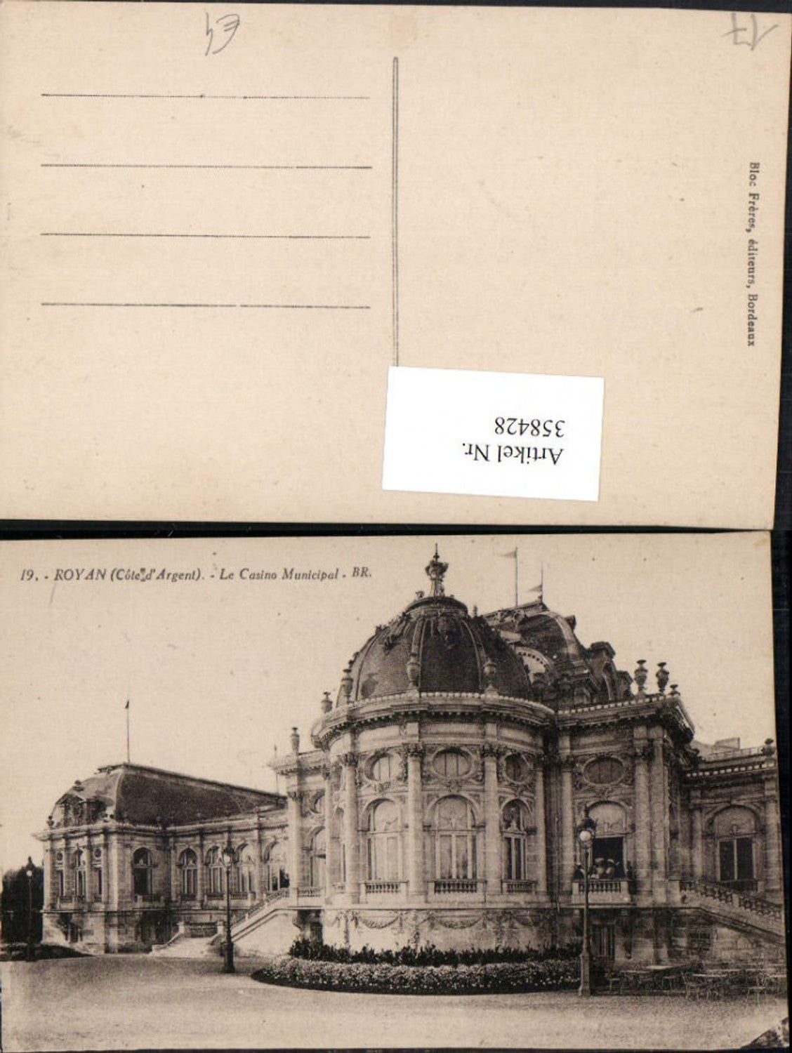 358428,Poitou-Charentes Charente-Maritime Royan Le Casino Municipal