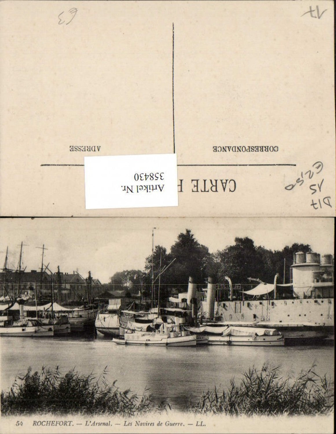 358430,Poitou-Charentes Charente-Maritime Rochefort L'Arsenal Les Naviers de Guerre Dampfer