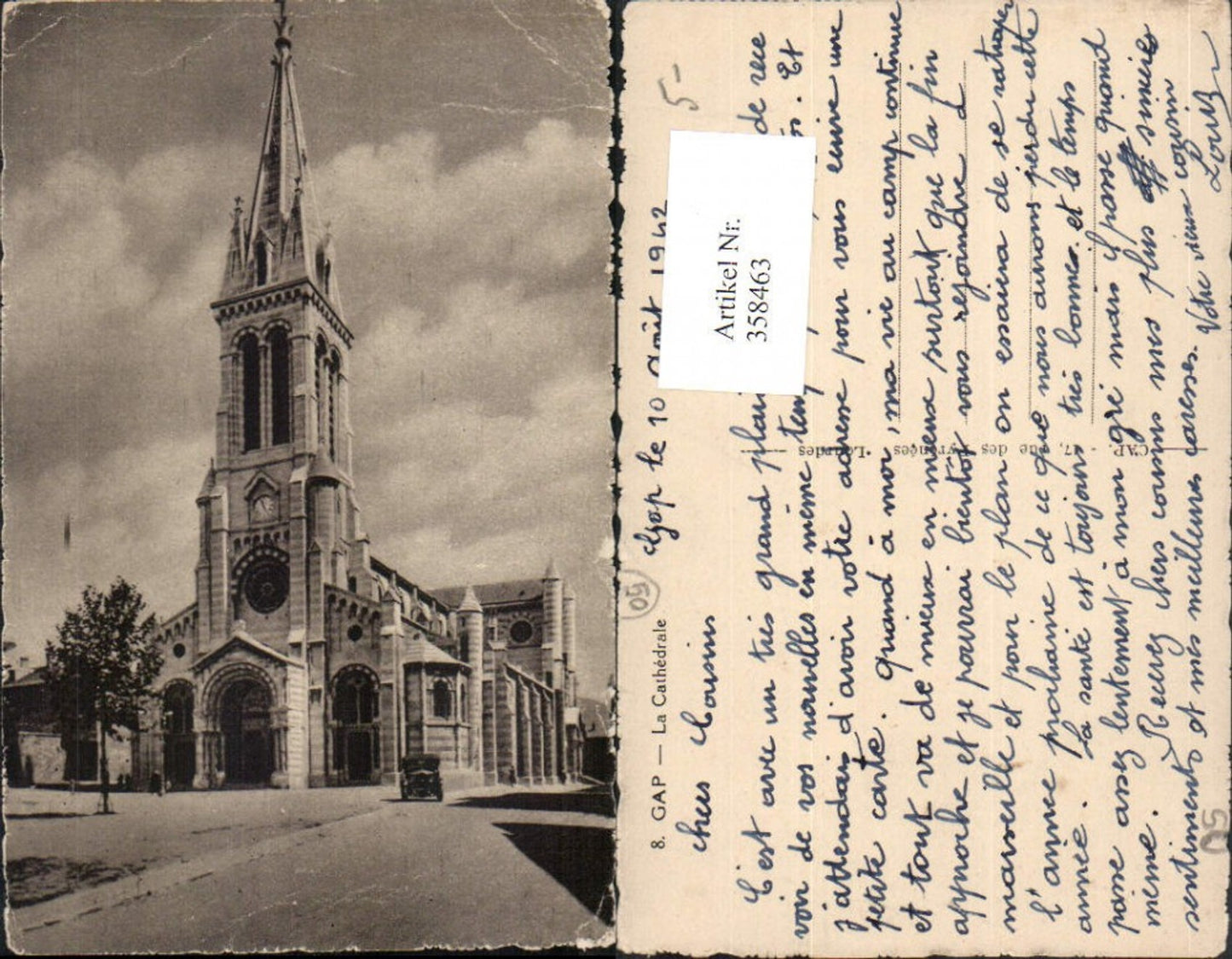 358463,Provence-Alpes-Cote-Azur Hautes-Alpes Gap La Cathedrale Kirche