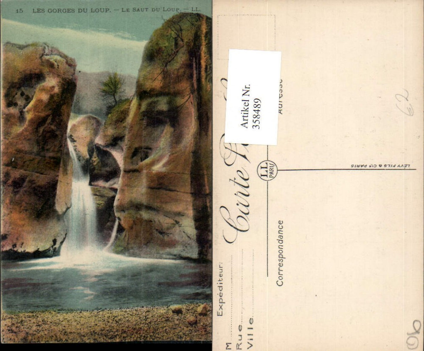 358489,Provence-Alpes-Cote-Azur Alpes-Maritimes Gorges du Loup Saut du Loup Wasserfall