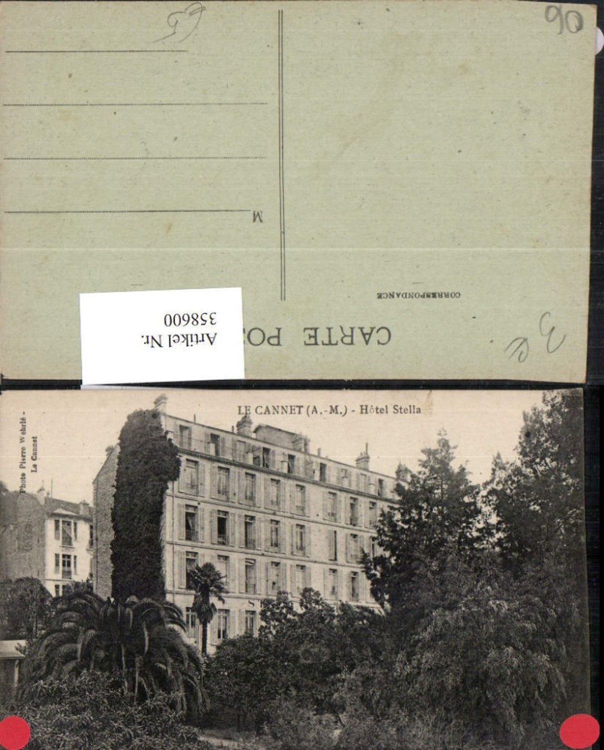 358600,Provence-Alpes-Cote-Azur Alpes-Maritimes Le Cannet Hotel Stella