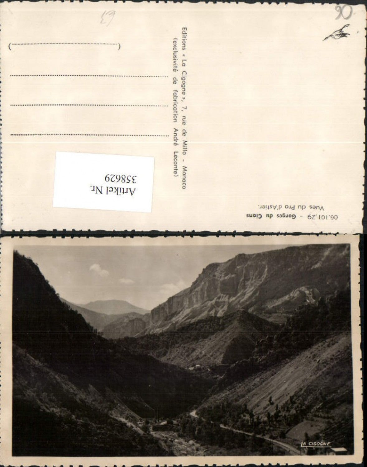 358629,Provence-Alpes-Cote-Azur Alpes-Maritimes Gorges du Cians Vues du Pra Astier Bergkulisse