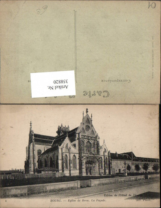 358820,Rhone-Alpes Ain Bourg Eglise de Brou Kirche