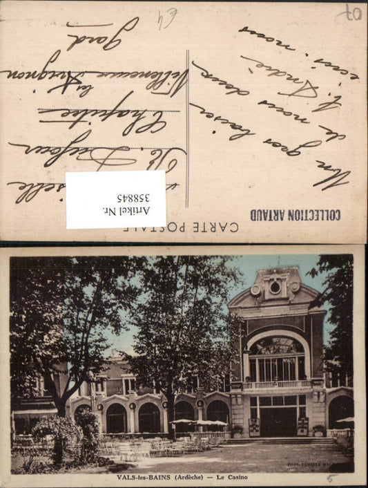 358845,Rhone-Alpes Ardeche Vals-les-Bains Le Casino