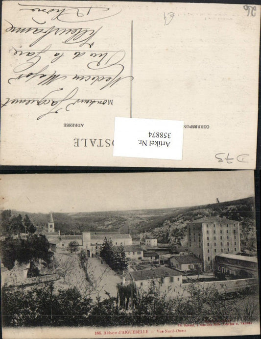 358874,Rhone-Alpes Drome Abbaye Aiguebelle Abtei Totale