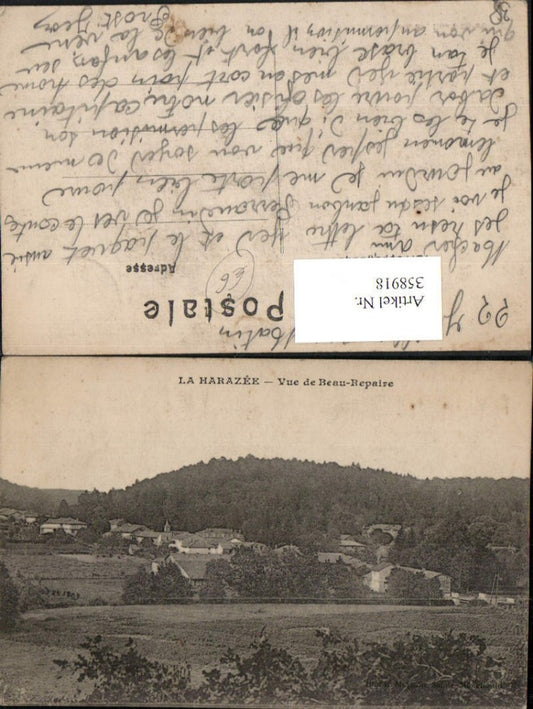 358918,Rhone-Alpes Isere La Harazee Vue de Beau-Reparie Totale