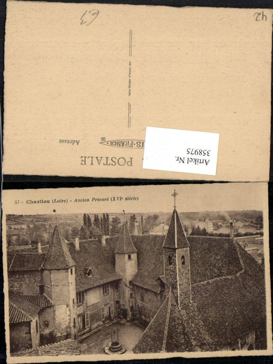 358975,Rhone-Alpes Loire Charlieu Ancien Prieure Abtei