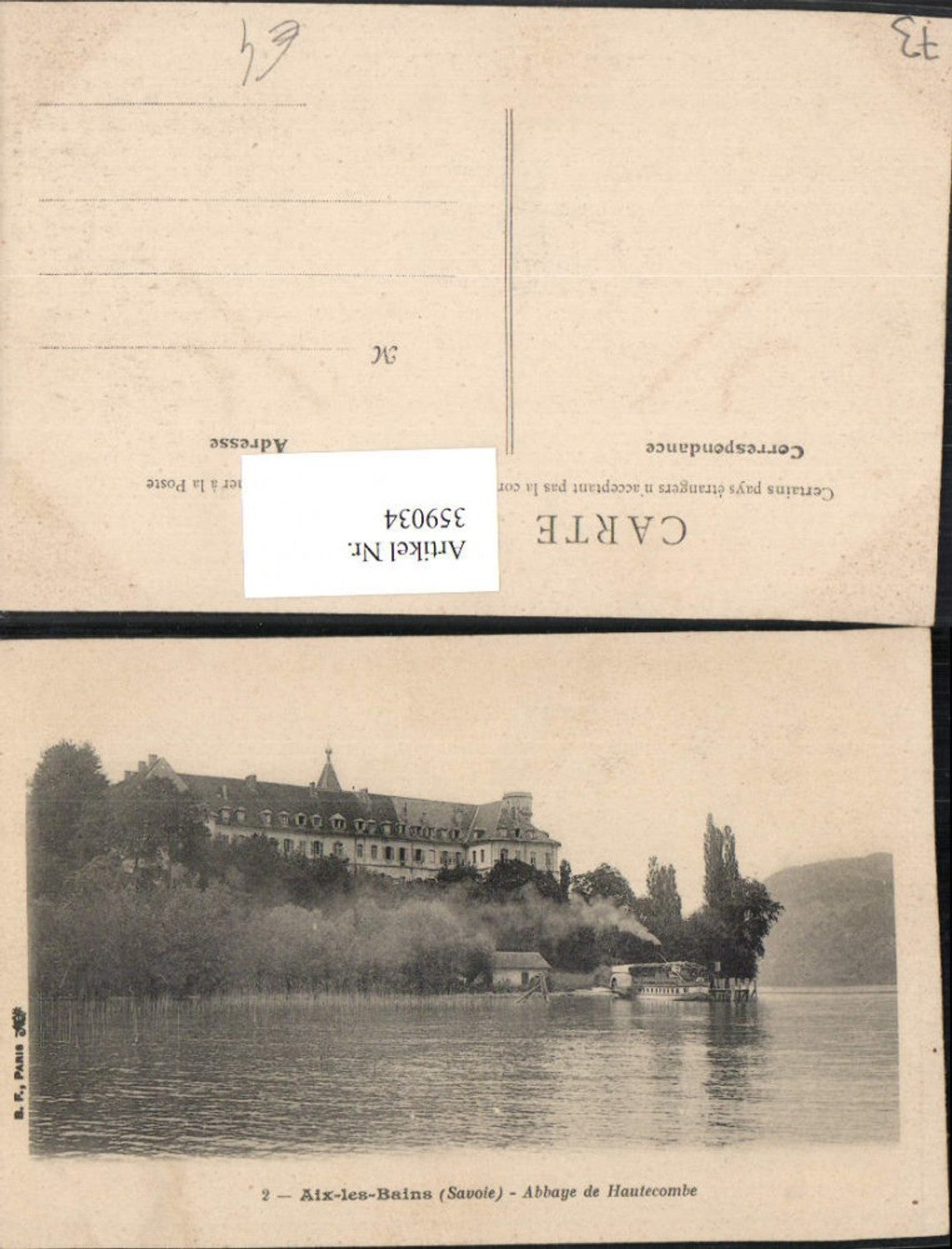 359034,Rhone-Alpes Savoie Aix-les-Bains Abbaye de Hautecombe Abtei