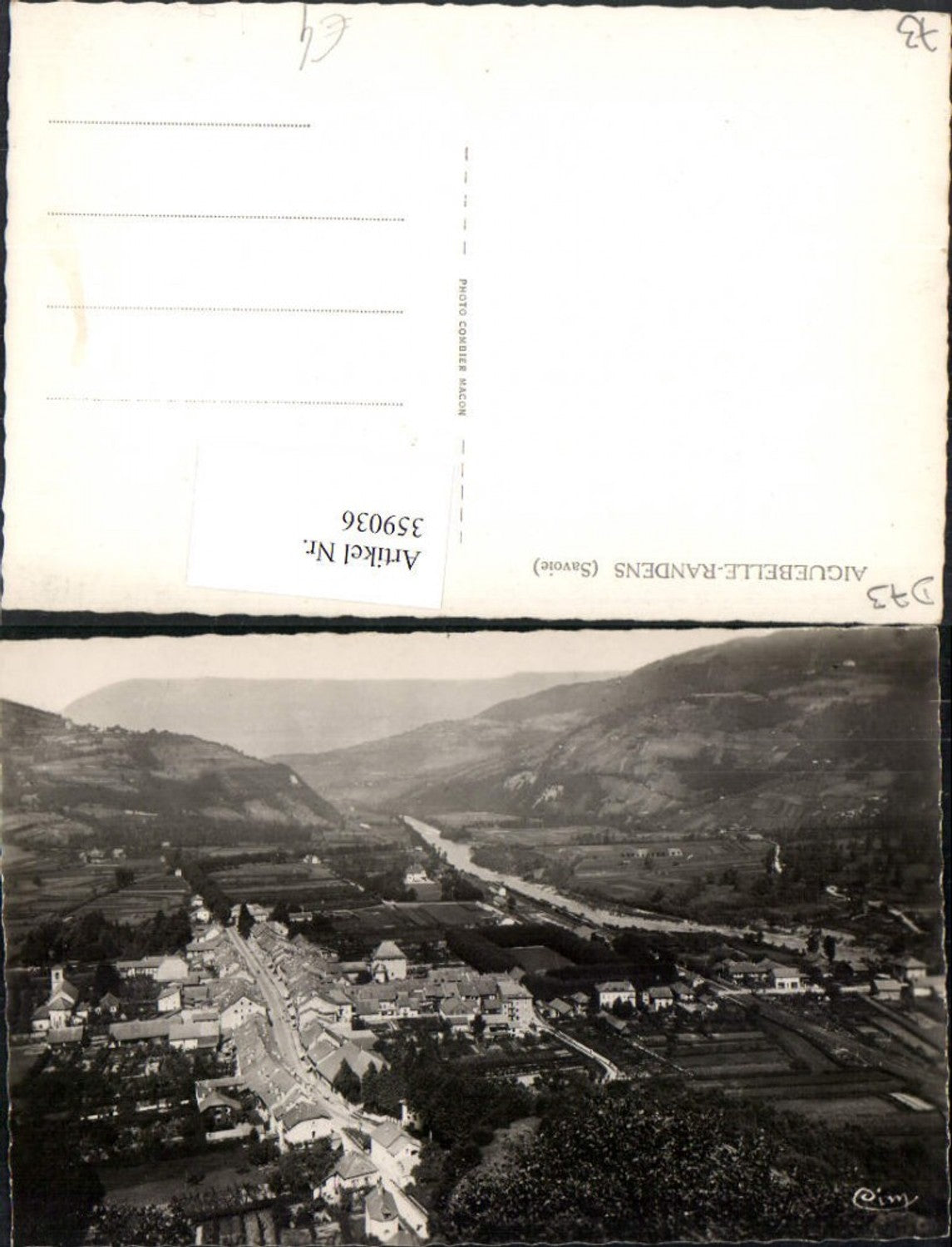 359036,Rhone-Alpes Savoie Aiguebelle-Randens Totale