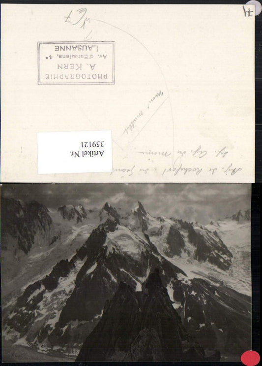 359121,Rhone-Alpes Haute-Savoie Chamonix Aiguille de Rochefort Bergkulisse pub Foto A. Kern