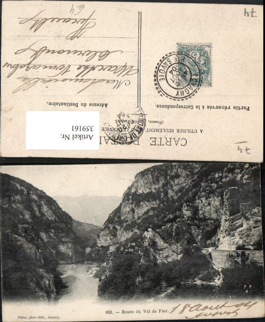 359161,Rhone-Alpes Haute-Savoie Route du Val de Fier