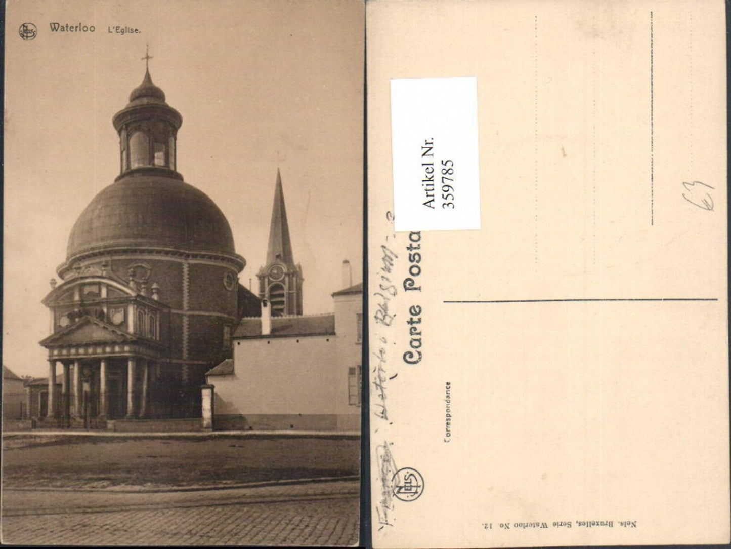 359785,Belgium Waterloo L'Eglise Church