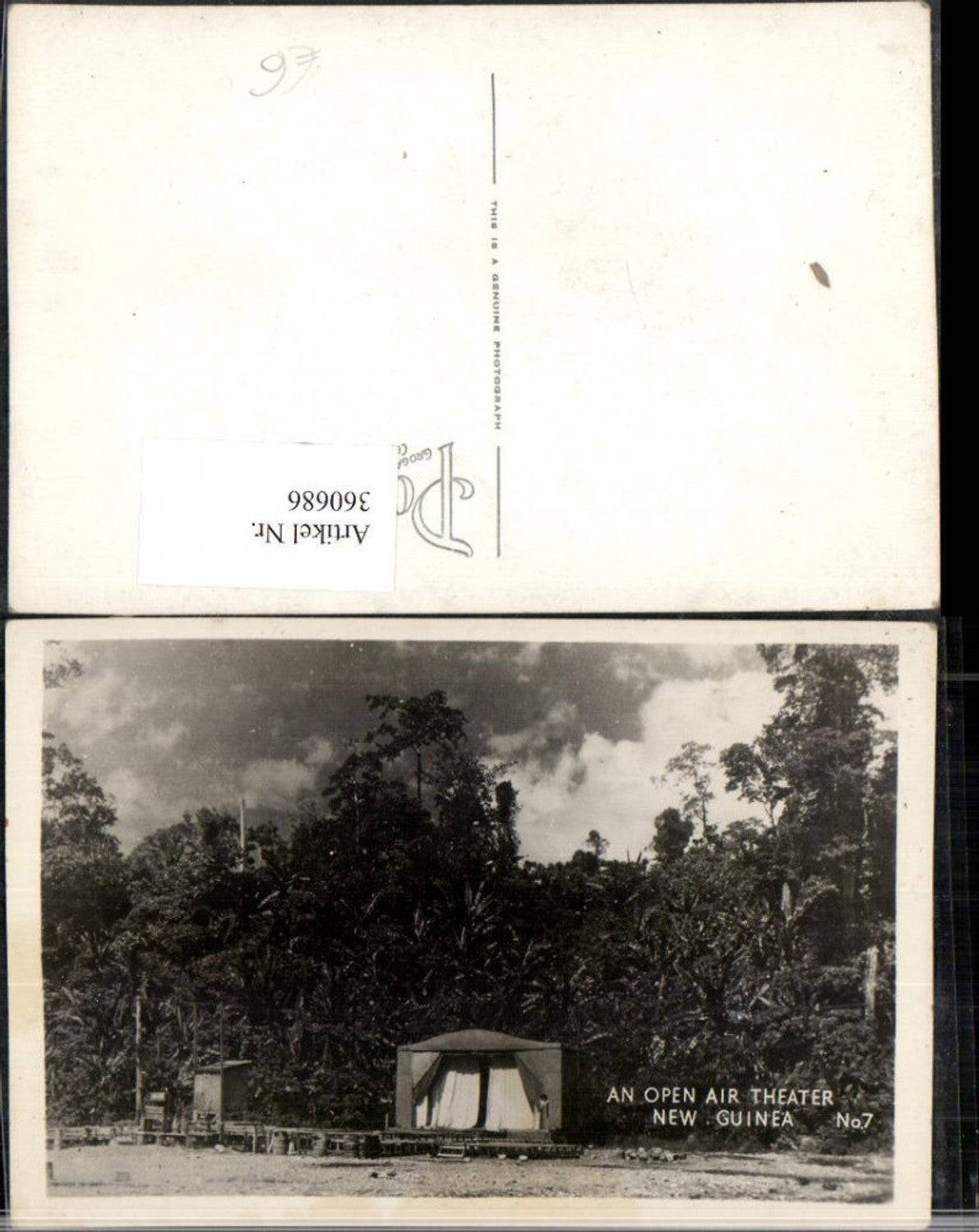 360686,Neuguinea New Guinea Open air Theatre Freileichttheater