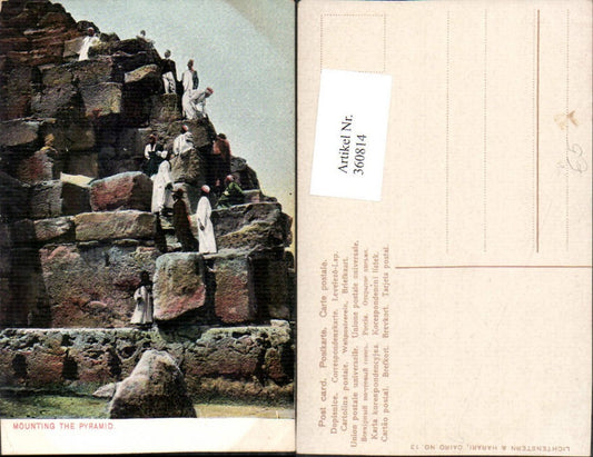 360814,Africa Egypt Cairo Kairo Mounting the Pyramid Pyramide