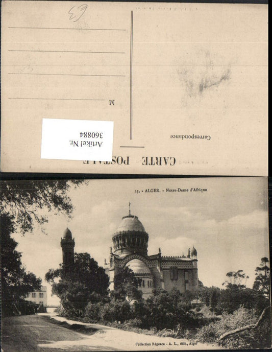 360884,Africa Algeria Alger Algier Notre-Dame d'Afrique Kirche