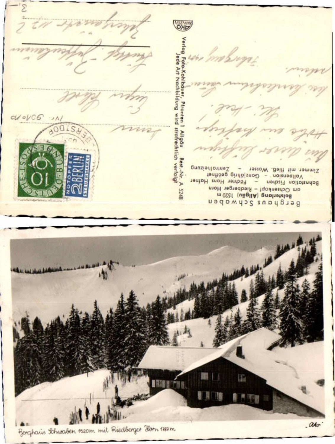 59658,Berghaus Schwaben b. Bolsterlang Oberstdorf