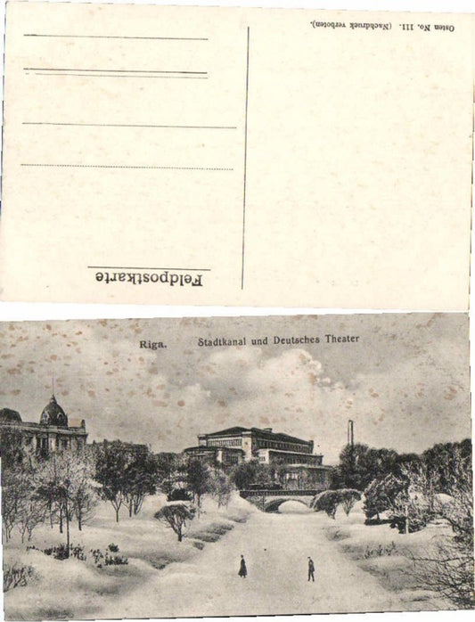 59728,Riga Stadtkanal m. Deutschen Theater 1911