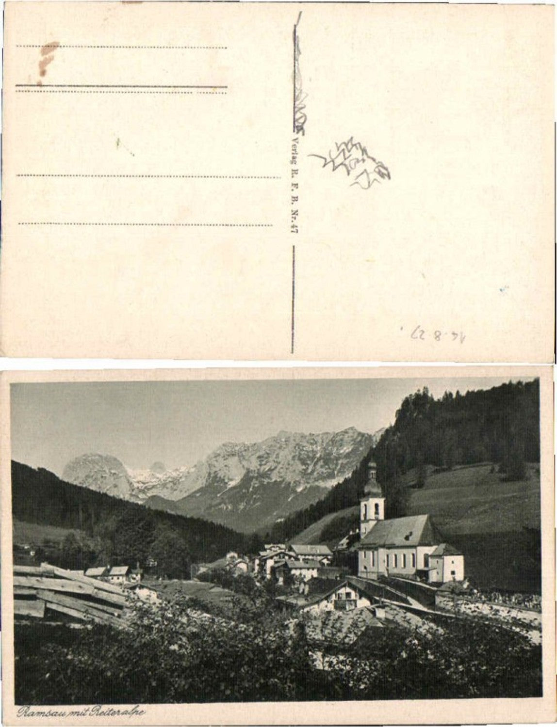 59768,Ramsau bei Berchtesgaden 1920