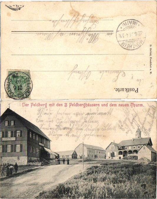 59841,Feldberg Gasthaus um 1903