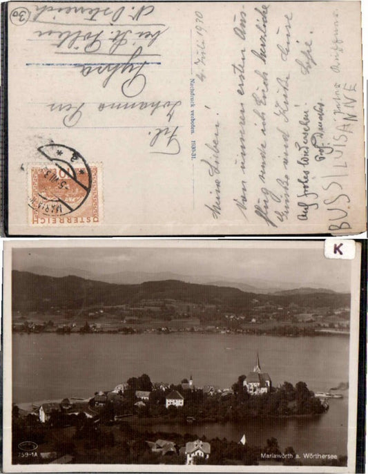 60049,Mariawörth am Wörthersee 1930