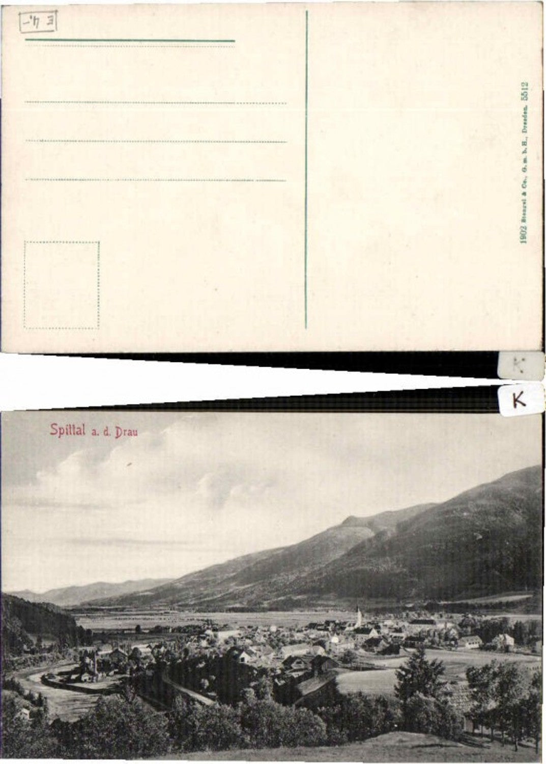 60102,Spittal a.d. Drau Totale 1902 pub Stengel Co 5512