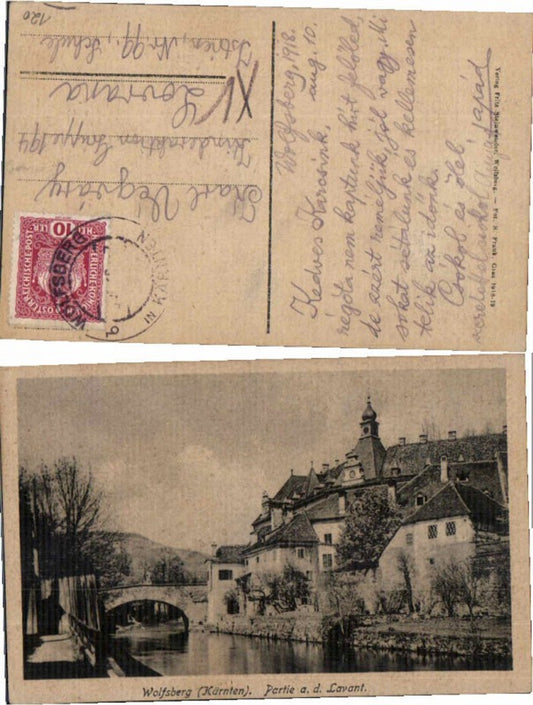 60114,Wolfsberg Partie a.d. Lavant 1917