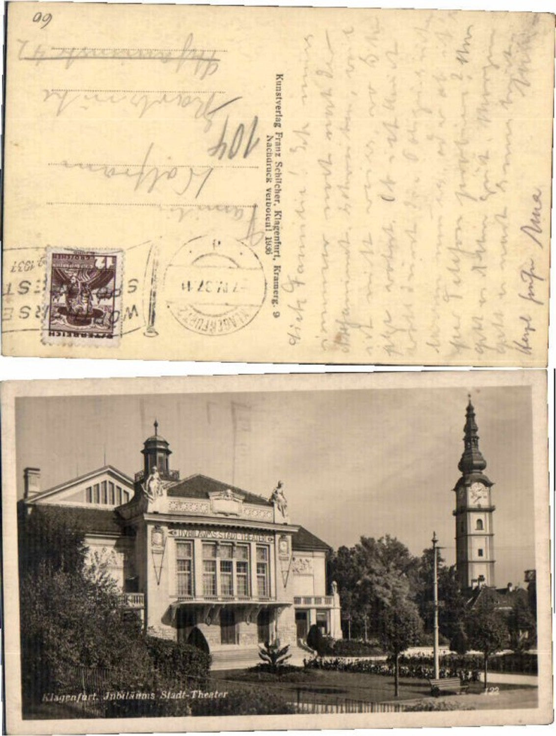 60138,Klagenfurt Jubiläums Theater 1936